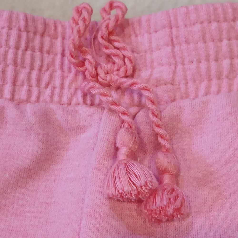 Tommy Bahama Girls' Small (5/6) Pink Pom Trim Girls' Shorts - Picture 3 of 5
